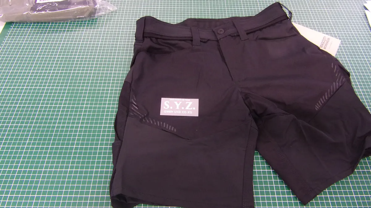 S.Y.Z. MASCOT Arbeitsshorts schwarz
