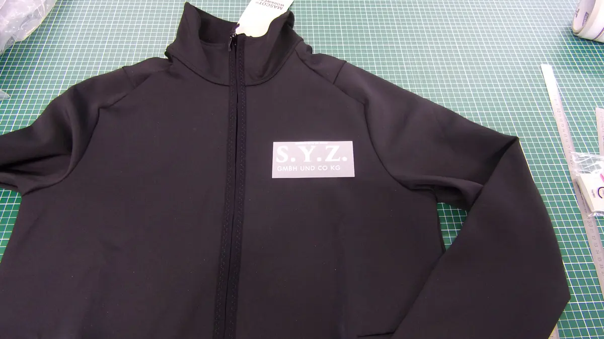 S.Y.Z. Softshell-Jacke schwarz